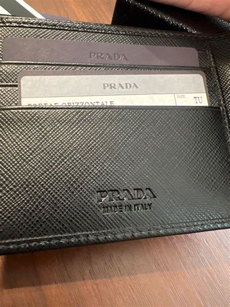 prada mens wallet with coin compartment|prada snakeskin wallet.